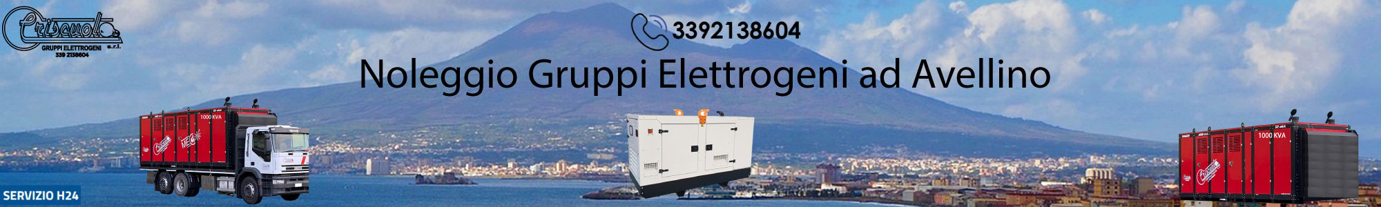 noleggio gruppi elettrogeni Avellino