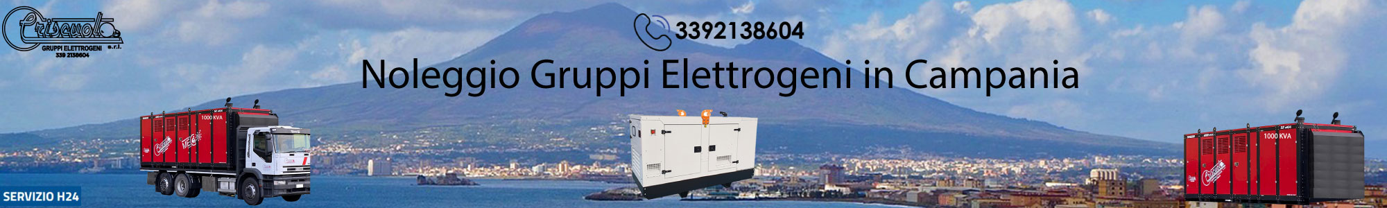 noleggio gruppi elettrogeni campania