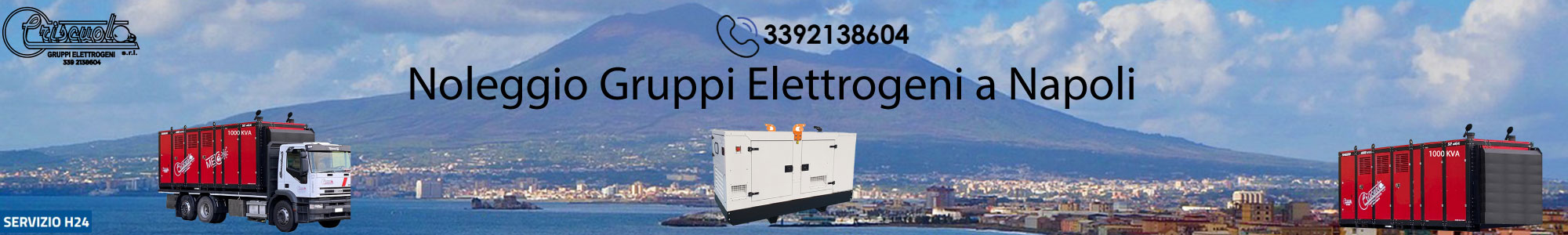 noleggio gruppi elettrogeni campania